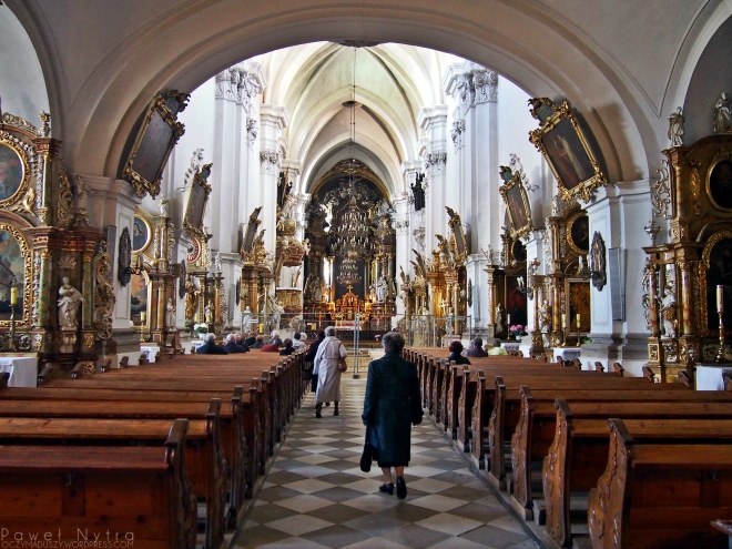 Wnętrze Bazyliki św. Jadwigi.